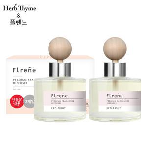 NEW 플렌느 차량용 디퓨저 120ml 2개입_레드프룻
