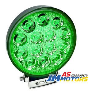 AS보증 녹색 LED 써치라이트 JMS-GR42F 원형확산형 작업등 서치라이트 후미등