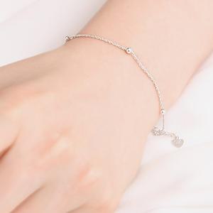 [미니아트]심플 볼 92.5 실버 데일리 심플 체인 은 팔찌