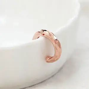 [미니아트]14KGP 까멜 귀찌 로즈골드 데일리 컷팅 링 이어커프