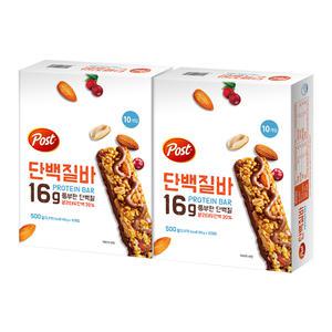 포스트 단백질바 500g 2개