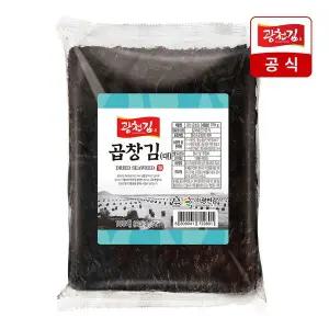 [광천김] 25년11월 최신수매 햇곱창김 특상(대) 100매 370g