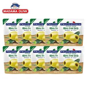 마다마 올리바 피티드그린 올리브 스낵 30gX10개