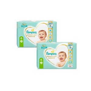 유럽산 팸퍼스 프리미엄케어 밴드6단계(2팩) 총76매 pampers 바우처