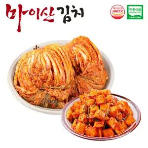 [한국농협김치] 전북 마이산김치 2종2호 포기김치3kg/깍두기2kg