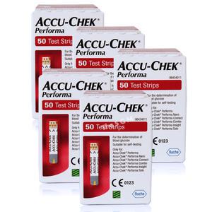 아큐첵 퍼포마 당뇨 검사 혈당 시험지 측정지 5박스 250매