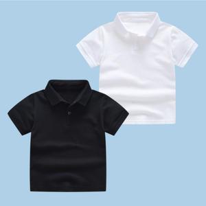 반팔 카라 티셔츠 9-19호 아동 남아 여아 어린이 키즈 여름 PK 피케이 흰색 검정 블랙 화이트 카라티