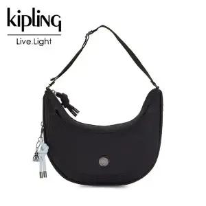 갤러리아 키플링 호보백 반달백 크로와상백 하니아 B 익스버런트 블랙 KMABS3