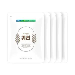 [하루세끼쌀] 25년햇곡 국내산 귀리 5kg(1kg x 5포) 최근도정 잡곡