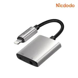 [맥도도] 8핀 to 8핀 충전+3.5mm AUX 오디오 듀얼젠더 CA554