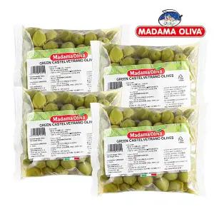 (냉장)마다마 냉장 그린 카스텔 베트라노 올리브 800g(고형량 500g) x 4개