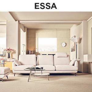 [롯데백화점]에싸 플레인 3.5인 스윙기능 리브 패브릭 소파