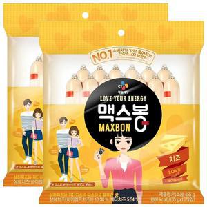맥스봉 치즈 455gx2개입 825g
