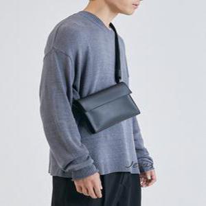 내셔널퍼블리시티 NEWPORT 가죽 미니크로스백 사코슈