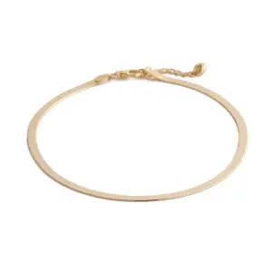 [비앤비골드] 14K 3mm 스네이크 뱀줄 체인 발찌 IRA33551