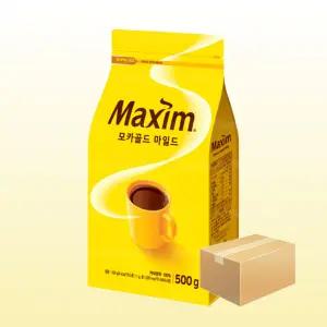 동서 맥심 모카골드 마일드 리필 커피 500g x 12개