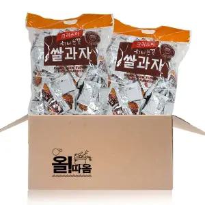 오성 크리스피 허니눈꽃 쌀과자 920g 2개