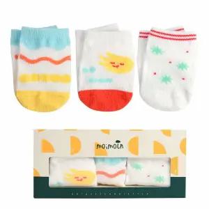 [보리보리/모이몰른]써니메쉬 신생아양말 3SET M2252CW37P