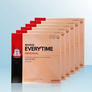 정관장 홍삼정 에브리타임 오리지널 10ml x 30포 x 6개 / IBY