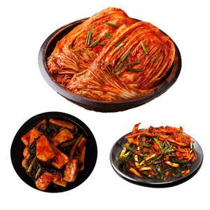 [10kg]정담채 김치 3종세트(포기6+별미총각3+파무말랭이1)