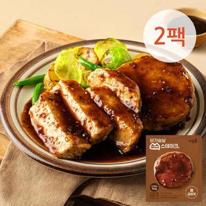 [아임닭] 닭가슴살 소스 스테이크 왕갈비맛 100g 2팩