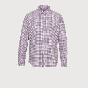 트레몰로 HC09 핑크 스몰 체크 남방 (주)세정  남성 SS 봄 구김적은 레귤러 NL4S1331