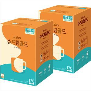 맥심 슈프림골드 170Tx2개/2세트구매시 1000원DCx넉넉한 유통기한