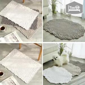 몽트 인도면 손누비 목화솜  워싱 발매트2장 투유바이조희선