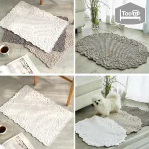 몽트 인도면 손누비 목화솜  워싱 발매트2장 투유바이조희선