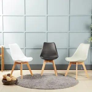 이지심플 에펠의자 원목고급형 3color 인테리어 식탁 컴퓨터 화장대 사무실 거실 학생의자 스툴