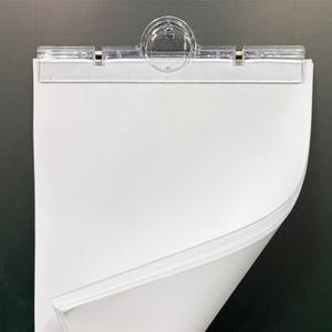 자석 부착형 사무용 A4 용지 집게 투명 서류 문서 정리 클립 사무실 회사 학교 칠판 게시판