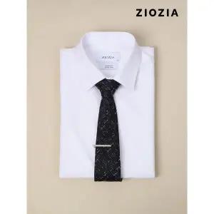 [하프클럽/지오지아]다크네이비 올오버 패턴 넥타이 (AAD5AT1303_DNV)