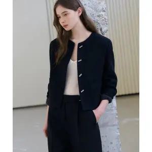 [드로우핏 우먼](타임스퀘어점패션관)버튼 트위드 자켓 [3COLOR]
