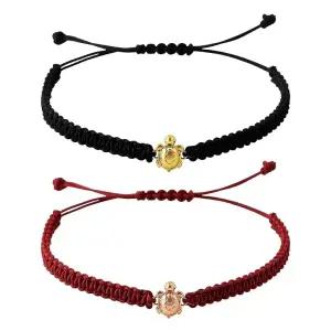 골드앤 14K 골든터틀 매듭 팔찌 대