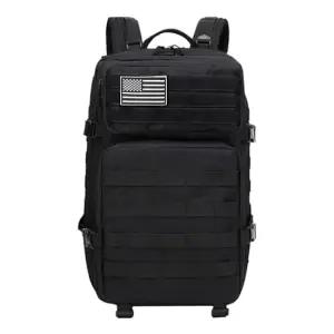 다용도 대용량 블랙 밀리터리 백팩 군인가방 여행용 등산가방 포켓 수납공간 트레킹 배낭