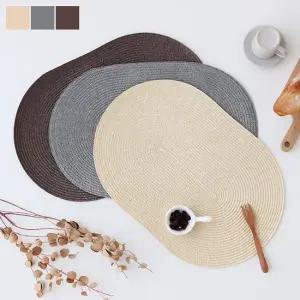 마켓비 MAT 타원형 테이블 매트 45x30 KS1004DSM