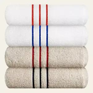 송월 타올 호텔 수건 5장 프리미엄 고중량 코마사 40수 200g 내추럴 코튼
