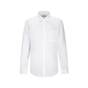 [하프클럽/듀퐁셔츠]도비 스트레치 165 비즈니스 셔츠 화이트 SE4FM11LS165SWH