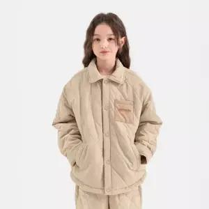 [아웃도어 프로덕츠 키즈]다이아몬드 퀼팅 패딩 셔켓 (베이지) OD253OPJ03_BEI