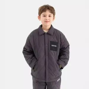 [아웃도어 프로덕츠 키즈]다이아몬드 퀼팅 패딩 셔켓 (차콜) OD253OPJ03_CHC