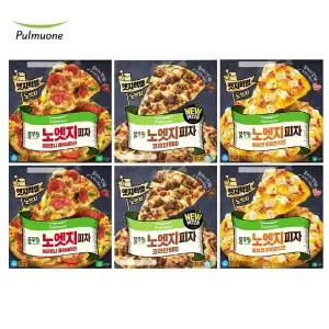 [풀무원][풀무원식품] 노엣지피자 3종(페퍼로니+파이브치즈+BBQ) x 2개