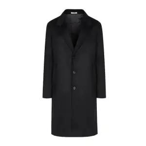 [롯데백화점]로가디스 울/캐시미어 핸드메이드 싱글 체스터 코트 - 블랙 RX5930P645