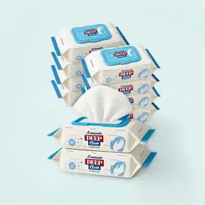 딥클린 물걸레청소포 먼지 바닥 청소물티슈 대형 30매 10팩