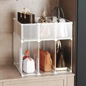 수납장 diy 가방 반투명 진열 수납 52x46x53cm (WFB8D65)