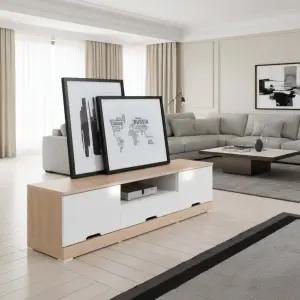 거실장 1200 원목거실장 티비다이 장식장