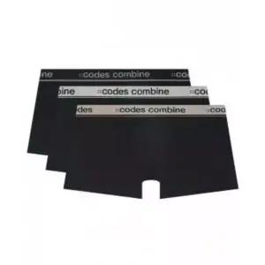 코데즈컴바인 codescombineinnerwear 에어로쿨 로고아웃밴드 블랙 3PACK 드로즈