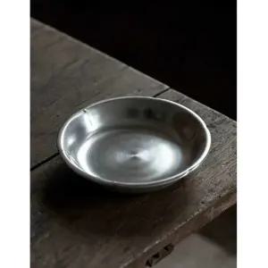 라운드 원형 순은 받침 커플 퇴수기 귀걸이 다관