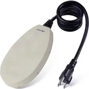 SENSTREE 60W 새 목욕탕 히터 야외용 방수 제빙기 닭 물통이 어는 것을 방지 모든 종류의 목욕탕에 맞음