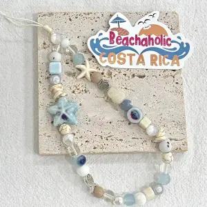 아이폰에 대 한 바다 브리즈 스타 매는 밧줄 휴대 케이스에 대 한 안티-분실 팔찌 손목 스트랩 자동차 키