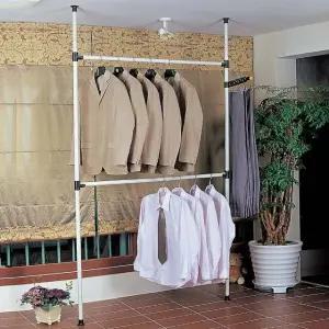 2단옷걸이 하사 조아행거 스트롱행거 2단스트롱옷걸이 (WFJ75V1)